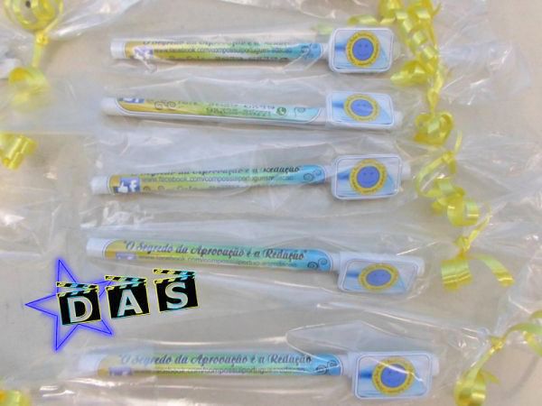 Caneta com logo