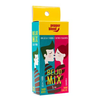 GEL BEIJO MIX 14G PEPPER BLEND