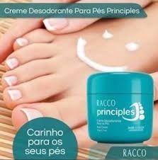Creme Desodorante Para Os Pés Principles - Racco