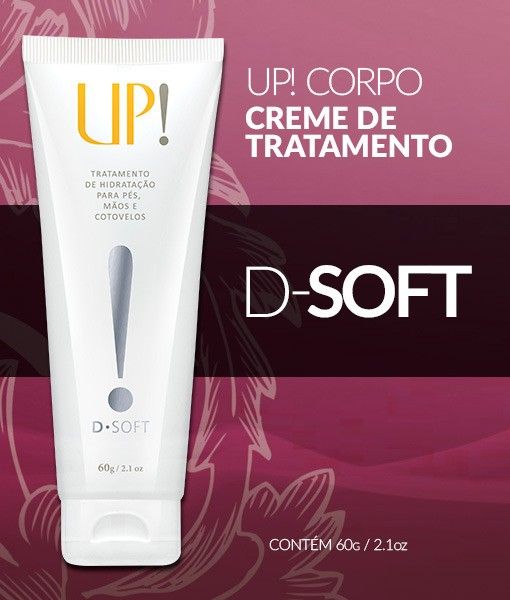 Creme Hidratante D-Soft - Dermasoft UP!