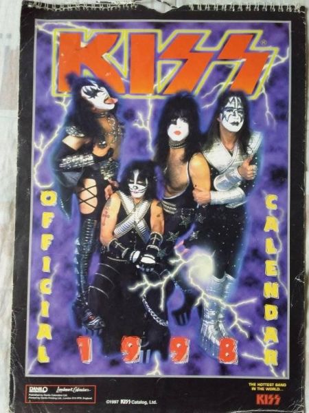Calendário KISS 1998