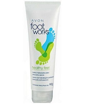 Creme desodorante de hidratação profunda para pés extrassecos