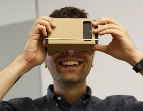 DIY Google Papelão Mobile Phone Realidade Virtual Óculos 3D