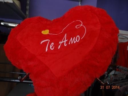 coração de pelucia