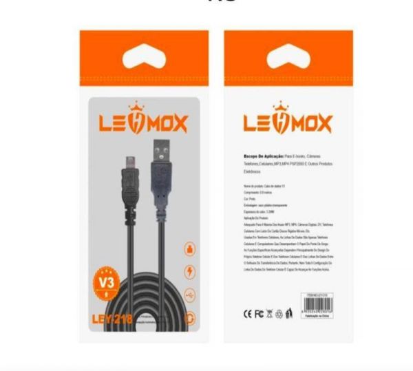 Cabo De Carregador 1M USB V3 Para Radio / Play 3 1.5M