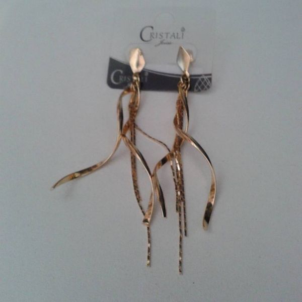 Brinco banhado a ouro