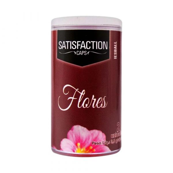 IESBALL AROMÁTICAS COM 2 UNIDADES SATISFACTION CAPS