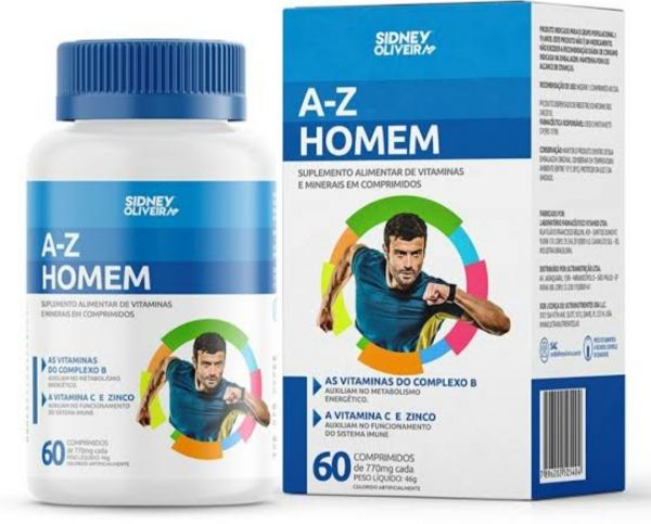 Polivitaminico A a Z Homem 60 comp