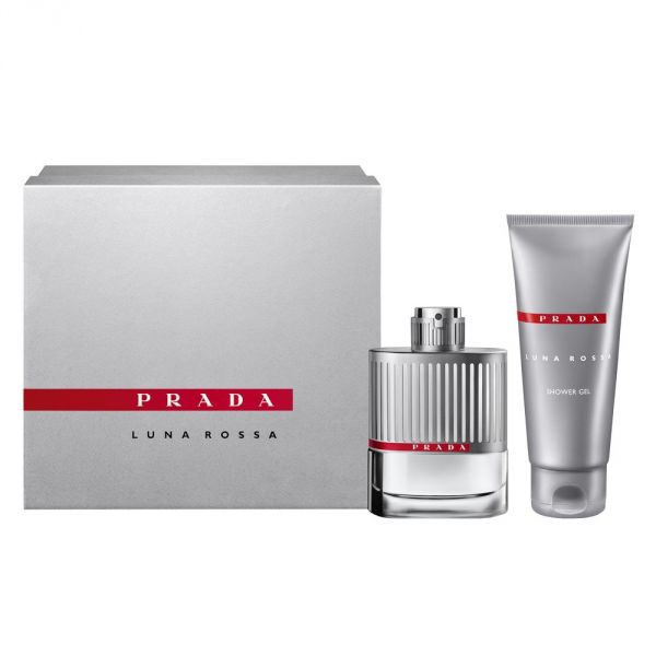 PRADA LUNA ROSSA KIT EDT MASC 100ML + SHOWER  COD 868987