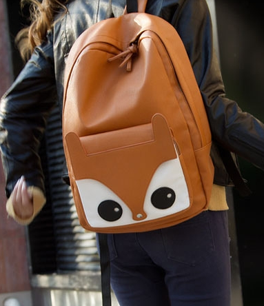 Mochila Coruja MARROM