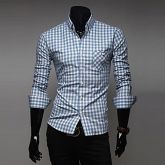 Moda Luxo: Camisa Manga Longa, de Ótima Qualidade. Frete Grátis.