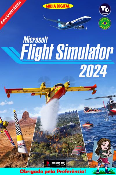 Microsoft Flight Simulator 2024 - Secundária - PS5