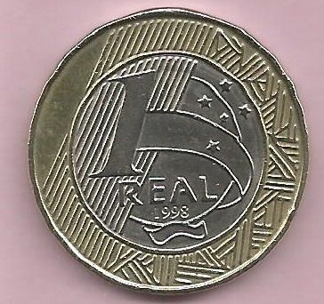 BXR535- 1 Real 1998 - Escassa - 18.000.000