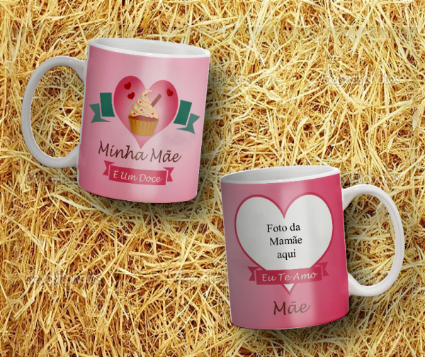Caneca Dia das Mães com foto 022