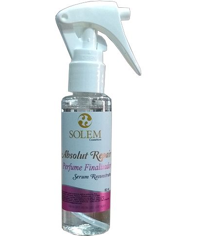 Perfume finalizador 60ml Solem SERUM RECONSTRUTOR diário.