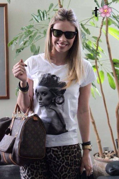 T-Shirt malha flamê