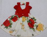Vestido Floral Vermelho