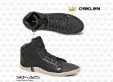 BOTA OSKLEN MATELASSÊ CETIM PRETO - SKF-325