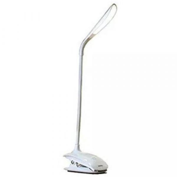 5-Luminária de Mesa Touch Recarregável Com Garra e Base Luatek RS-5