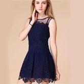 Moda Luxo: Vestido Lingerie Rendado, de Ótima Qualidade. Frete Grátis.