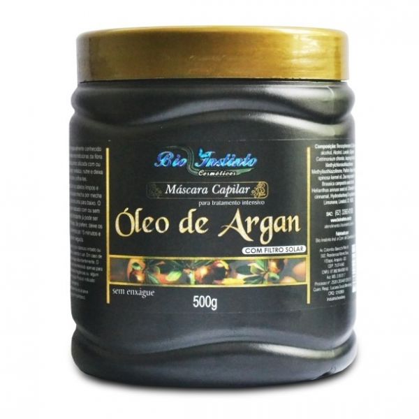 mascara capilar oleo de argan
