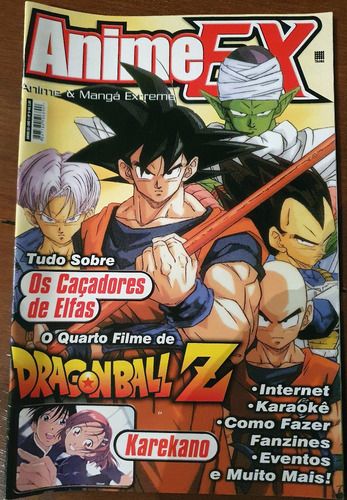 Revista Anime Ex #9 Dbz, Karekano, Caçadores De Elfas