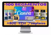 +800 MIL Arquivos Editáveis no Canva para Mais de 100 Nichos