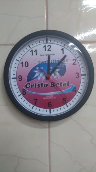Relógio de parede 25cm