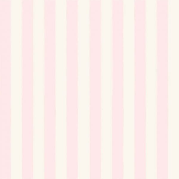 Papel de Parede Bambino's Bobinex (Nacional) - Listras (Rosa/ Branco) 3324