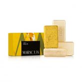 Ekos Maracujá sabonete em barra cremoso e esfoliante - 4x100g