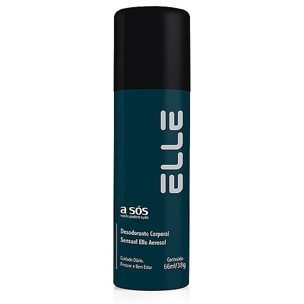 Desodorante Íntimo Elle - 66ml/38g