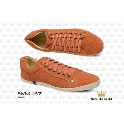 SAPATENIS OSKLEN COURO  Cód. do produto: SKM-137