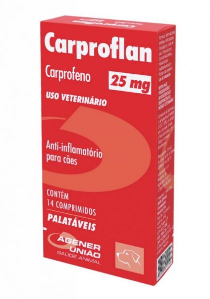 Carproflan 25 Mg c/ 14 Comprimidos