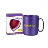 Violeta Cup - Tamanho A - Vermelho - Kit com Caneca