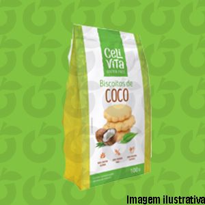 Biscoito de Coco 100 Gramas CeliVita