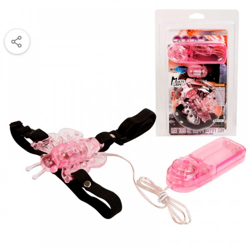 Butterfly em Silicone Estimulador Clitoriano
