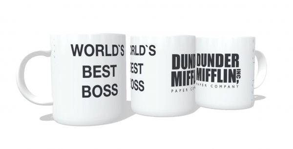 Caneca The Office The World's Best Boss Dunder Mifflin
