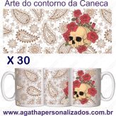 Caneca de Caveira (X 30)