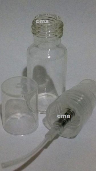 200 frasco flaconete vidro amostra 5ml valvula spray