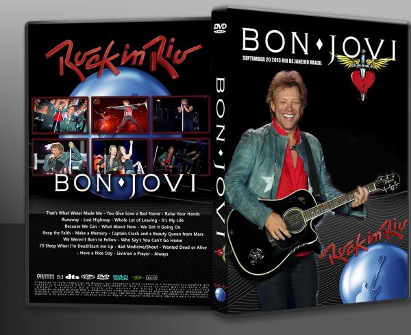 Dvd Bon Jovi Live Rock in Rio