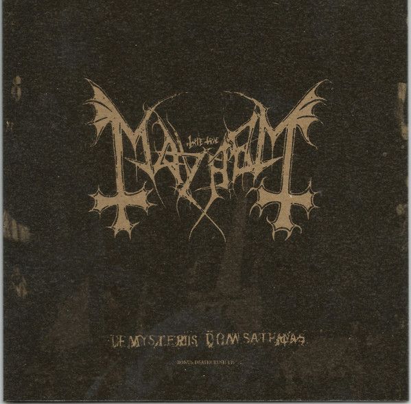 CD MAYHEM - De Mysteriis Dom Sathanas + Deathcrush