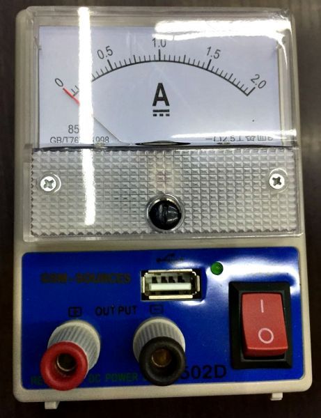 Amperímetro 502D GSM-SOURCES