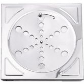 GRELHA INOX POLINOX QUADRADA 10X10 S/CAIXILHO