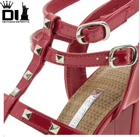 sandalia vermelha via marte