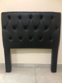 Cabeceira Casal Hera 140 Corino Preto SR Cabec