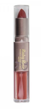 Batom Duo Matte Ruby Rose Cor 013