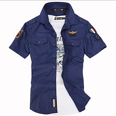Moda Luxo: Camisa em Algodão. Frete Grátis.