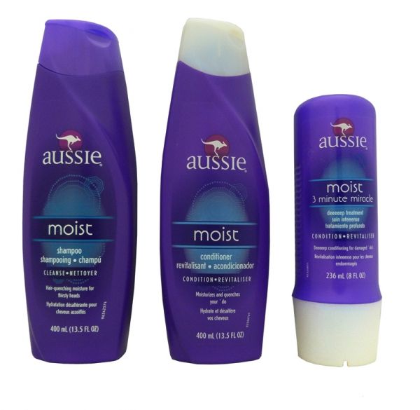 Aussie kit shampoo + condicionador + máscara
