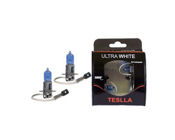 LAMPADA H3 ULTRA WRITE 3800º KELVIN TESLLA