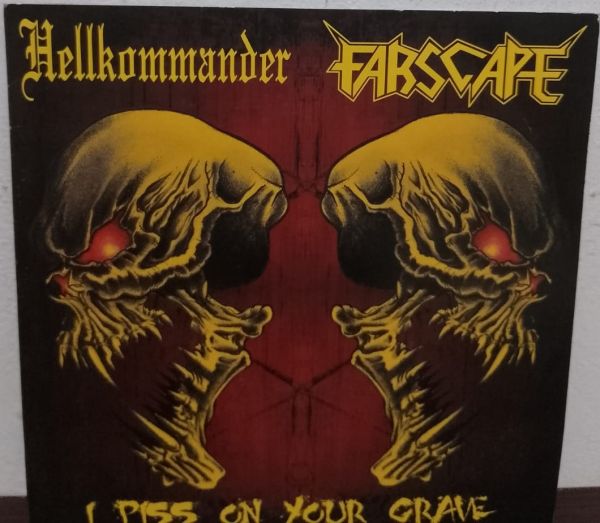 Hellkommander / Farscape - I Piss on Your Grave 7 EP Importado 45 RPM!!!